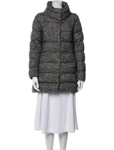 Pre-owned Herno Coat In Gray