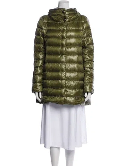 Pre-owned Herno Coat In Green