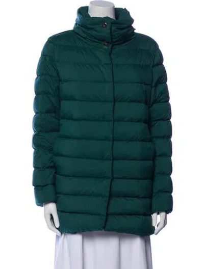 Pre-owned Herno Coat In Green