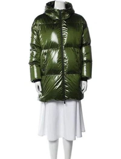 Pre-owned Herno Coat In Green