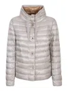 Herno Reversible Puffer Jacket In Grey