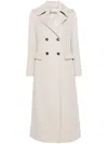 Herno Coat In Luxury Wool In Beige
