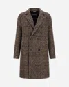Herno Cappotto Doppiopetto Coat In Brown