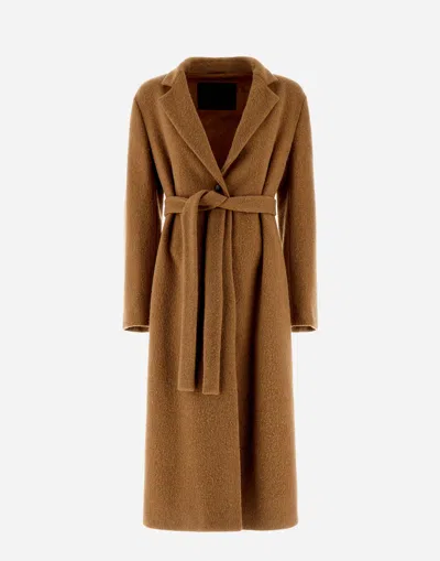 Herno ウォーム・トップクロス コート In Camel
