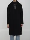 HERNO COAT IN WOOL AND NYLON