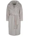 Herno Coat In Neutral