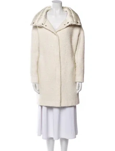 Pre-owned Herno Coat In Neutral