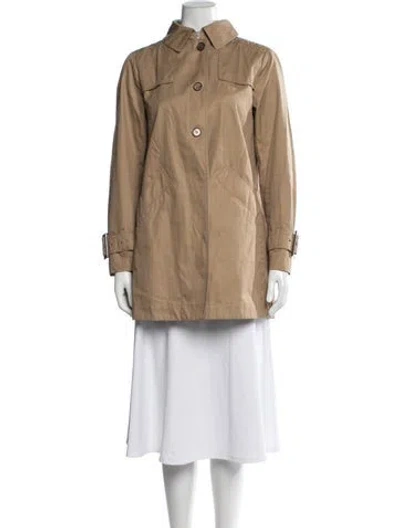 Pre-owned Herno Coat In Neutrals