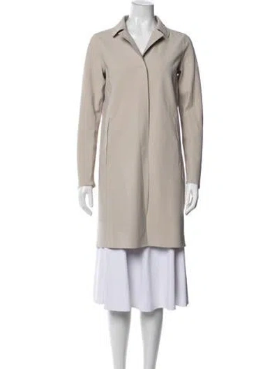 Pre-owned Herno Coat In Neutrals