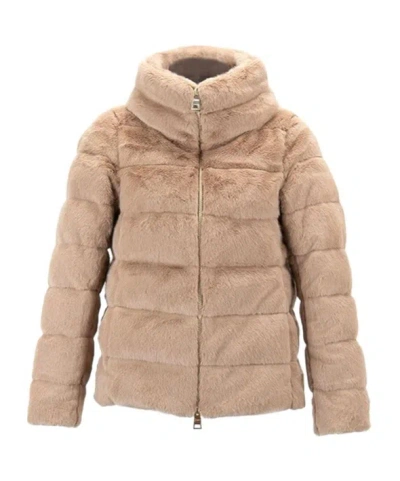 Herno Coat In Nude