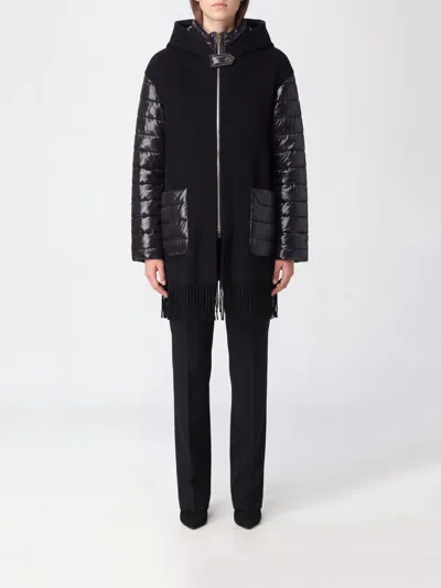 Herno Coat Woman Color Black