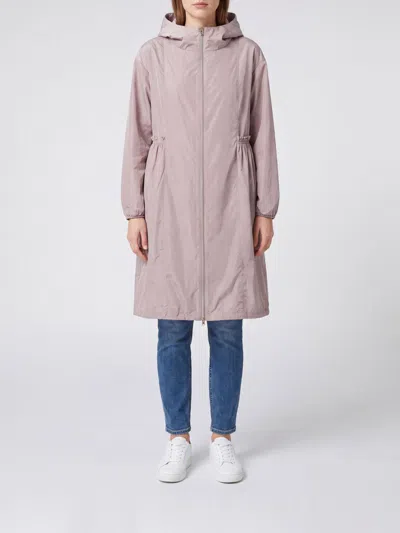 Herno Coat Woman Color Pink In Red
