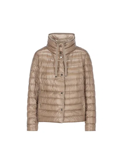 Herno Coats In Turtledove/chantilly