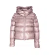 Herno Resort Bomber Jacket In Nylon Ultralight In Pink