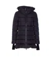 Herno Women A-shape Chamonix Down Jacket In Blue