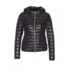 Herno Angela Quilted Puffer Jacket In Black