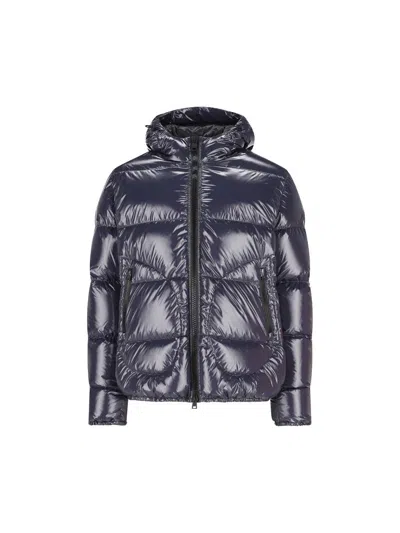 Herno Coats In Blue