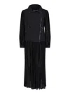 Herno Semi-sheer Biker-style Coat