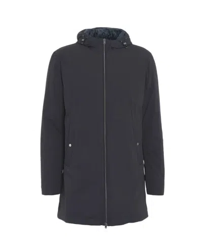 Herno Coats In Black
