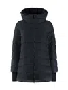 Herno A-shape Jacket In Nylon Chamonix In Black