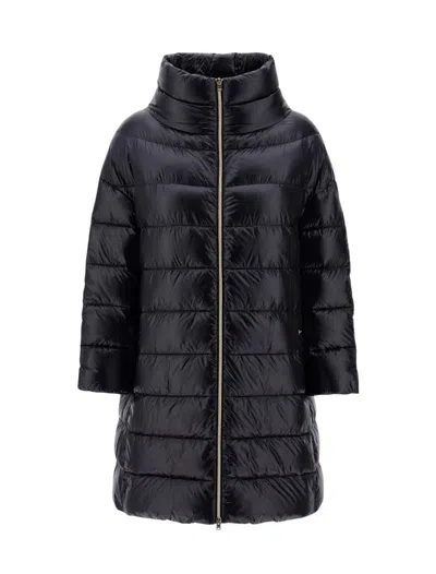 Herno Coats In Black