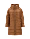 Herno Matilde Down Jacket In Brown