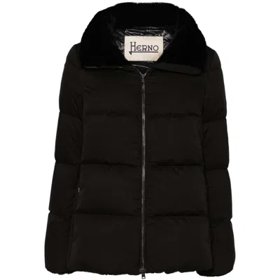 Herno Outerwear In Black
