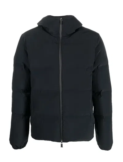 Herno Long-sleeved Cotton Clothes In Black