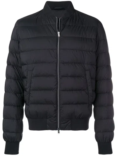 Herno Quilted Padded Jacket In Black