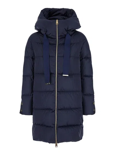 Herno Blue Oversize Padded Jacket