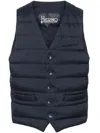 Herno Men Il Panciotto Down Vest In Blue