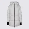 Herno Long Down Jacket In Gore-tex In In Grey
