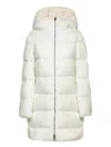 Herno Long-sleeved Down Jacket In White
