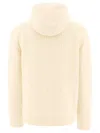 Herno Reversible Padded Wool Bomber Jacket In White