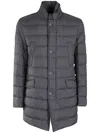 Herno Anthracite Jacket In Gray