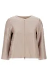 Herno Beige Virgin Wool Jacket In Beige