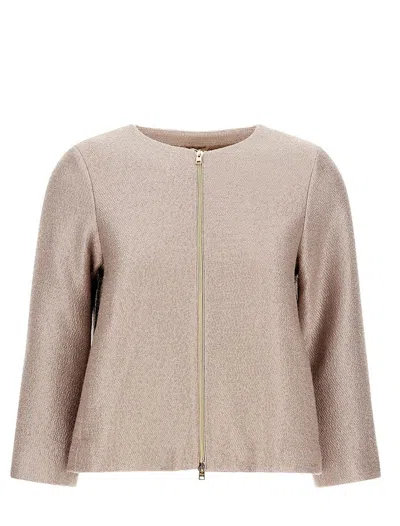 Herno Beige Virgin Wool Jacket