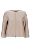 Herno Beige Virgin Wool Jacket In Beige