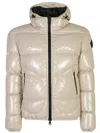 Herno Beige Puffer Down Jacket In Beige