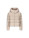 Herno Resort Bomber Jacket In Nylon Ultralight In Beige