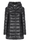 Herno Amelia Quilted Coat In Black