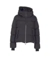 Herno Women Short 2 Layers Padded Down Jacket In Black