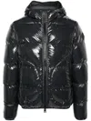 Herno Bomber Gloss Jackets Black In Black