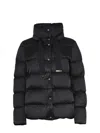 Herno Piumino Cappa In Raso Jacket In Black
