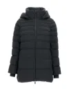 Herno Detachable-hood Padded Coat In Blue