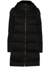 Herno Quilted Padded Coat In Black