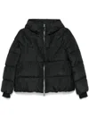 Herno Hooded Puffer Jacket In Black