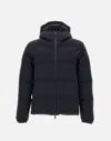 Herno Short Down Jacket In Black