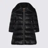 Herno Coats Blacks And Greys In Black