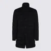 Herno Coats Blacks And Greys In Black
